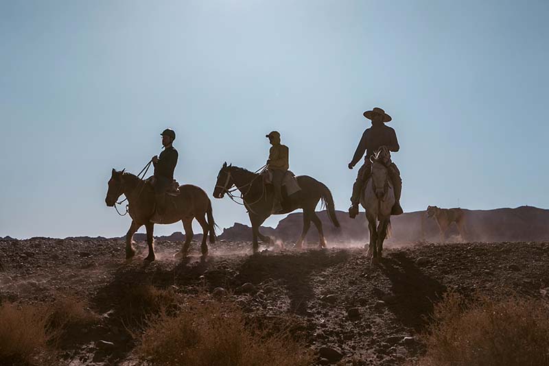 Atacama a caballo-Izquierda